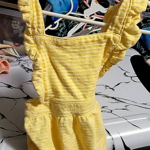 Yellow romper